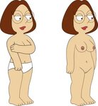 Xbooru - family guy hands on breasts meg griffin nude pantie